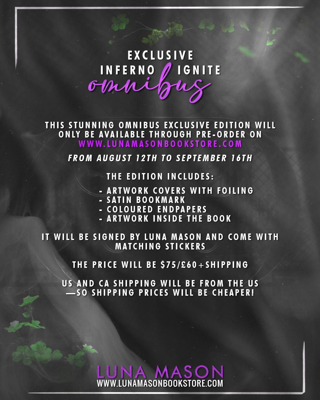 Inferno/Ignite Omnibus - STORE EXCLUSIVE