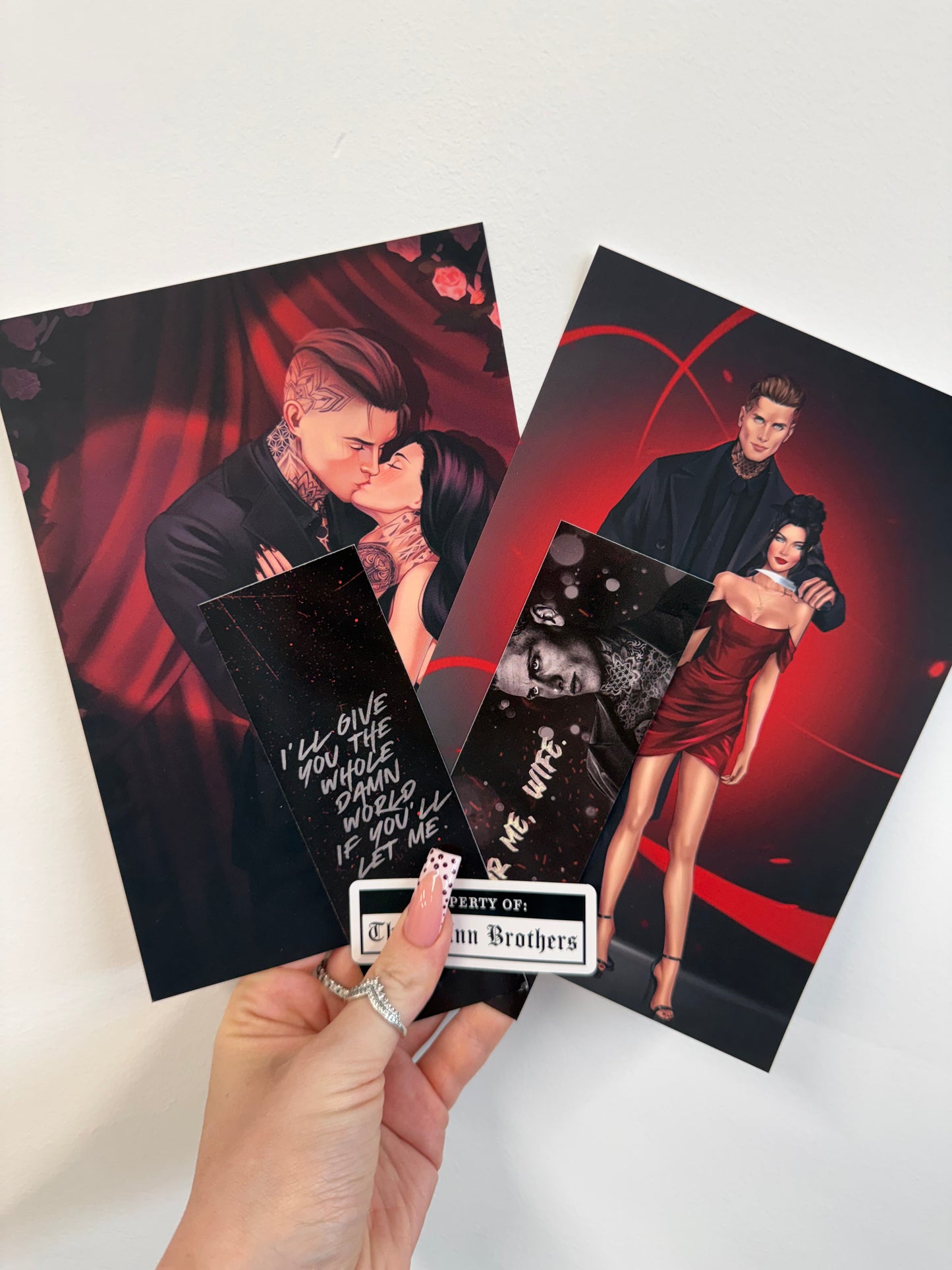 Intense Artwork & Bookmarks