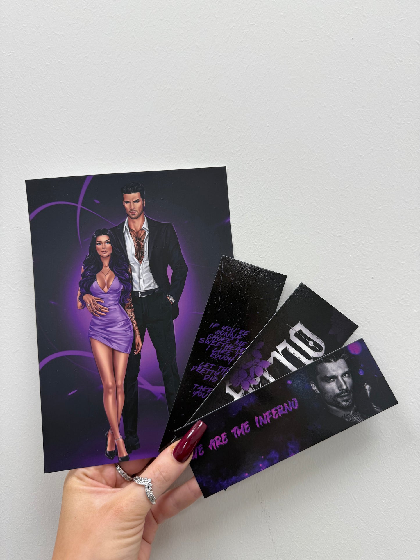 Inferno Art & Bookmarks