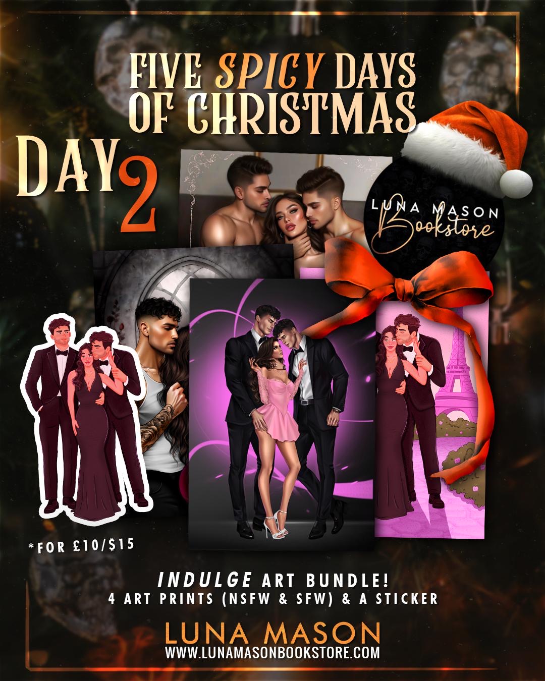 Five Spicy Days of Christmas - Indulge Art Bundle
