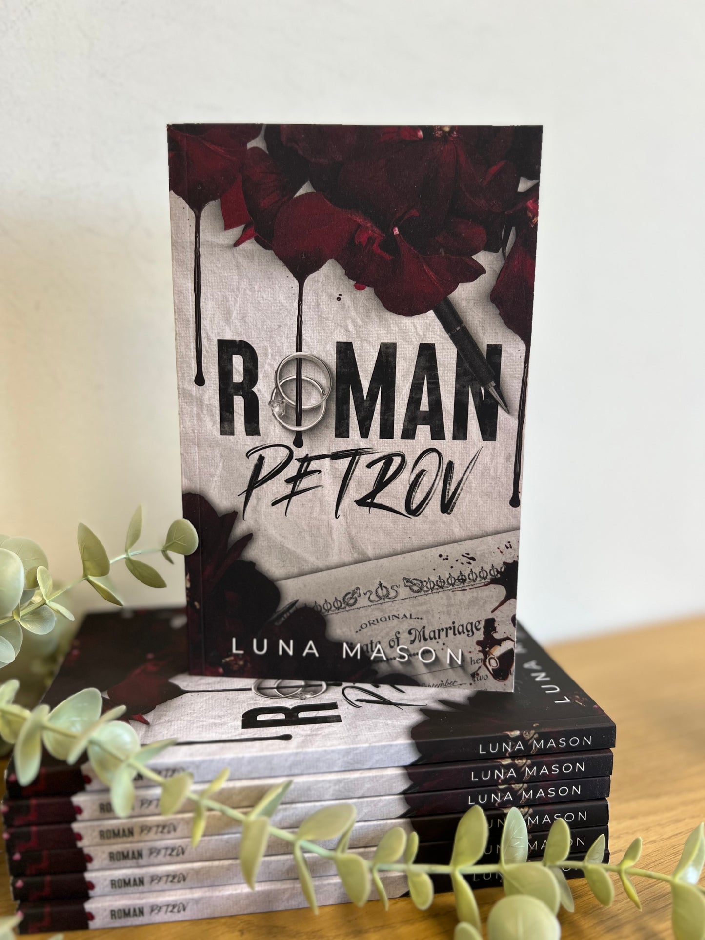 Roman Petrov Novella signed by Luna Mason