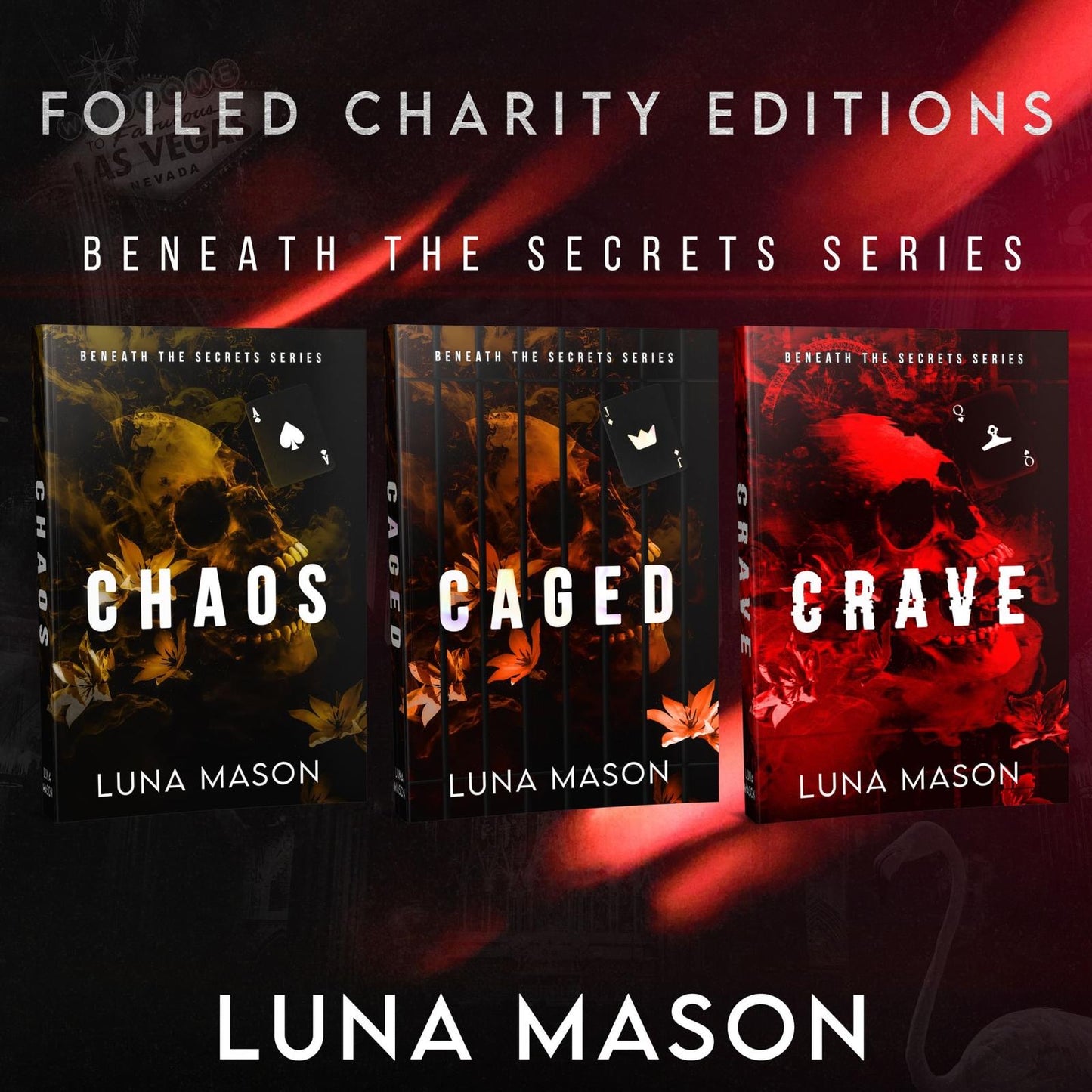 Limited Charity Editions - Chaos, Caged & Crave Bundle