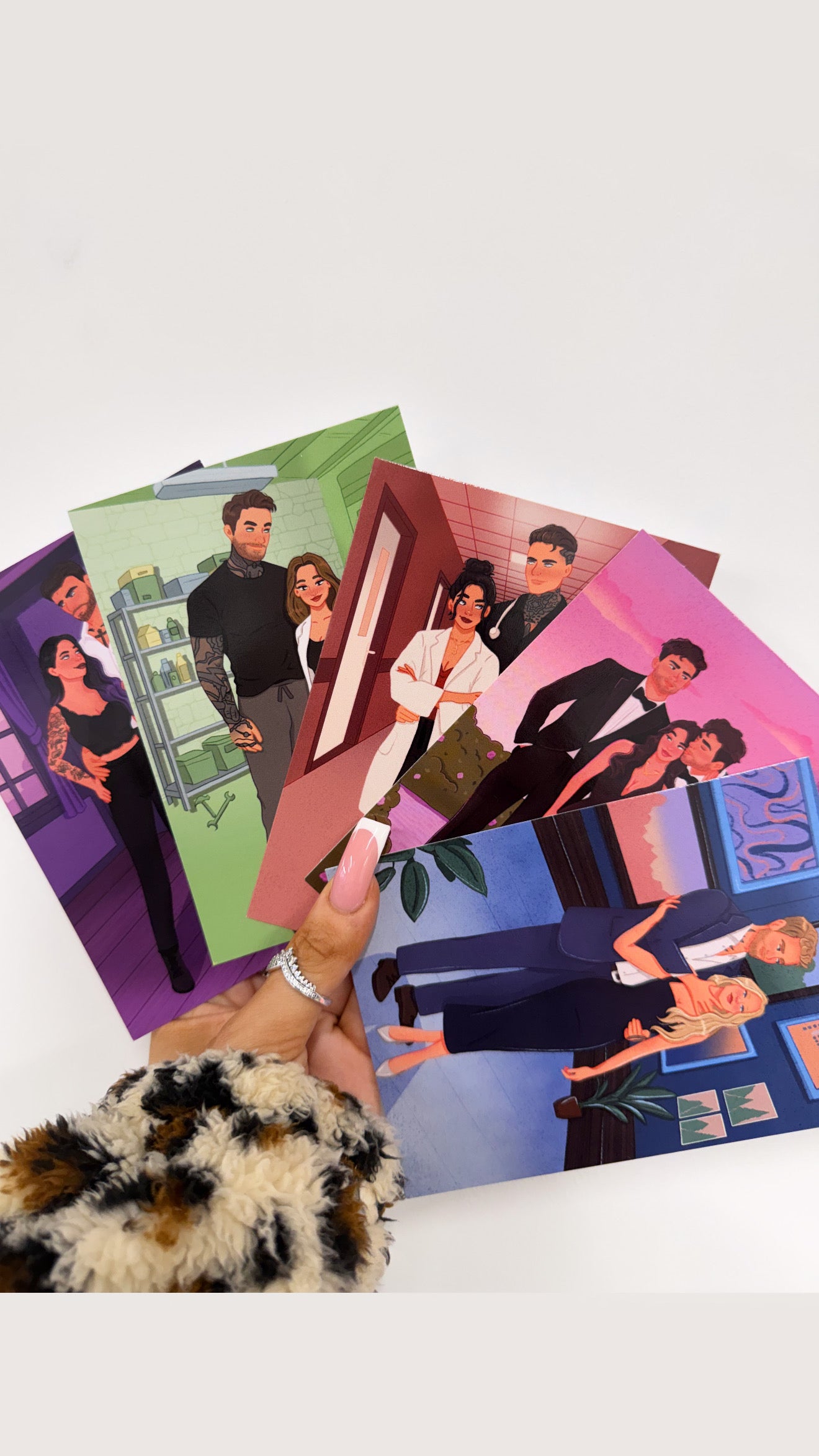 BENEATH THE BLAZE - Cartoon Art&Sticker Bundle