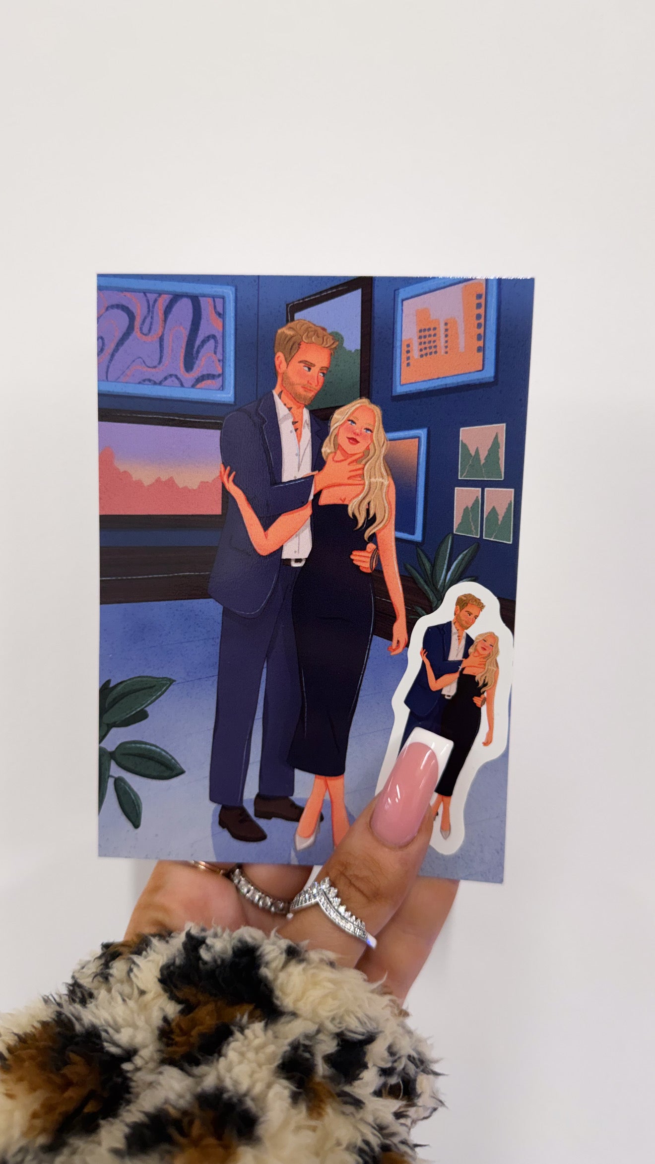 BENEATH THE BLAZE - Cartoon Art&Sticker Bundle