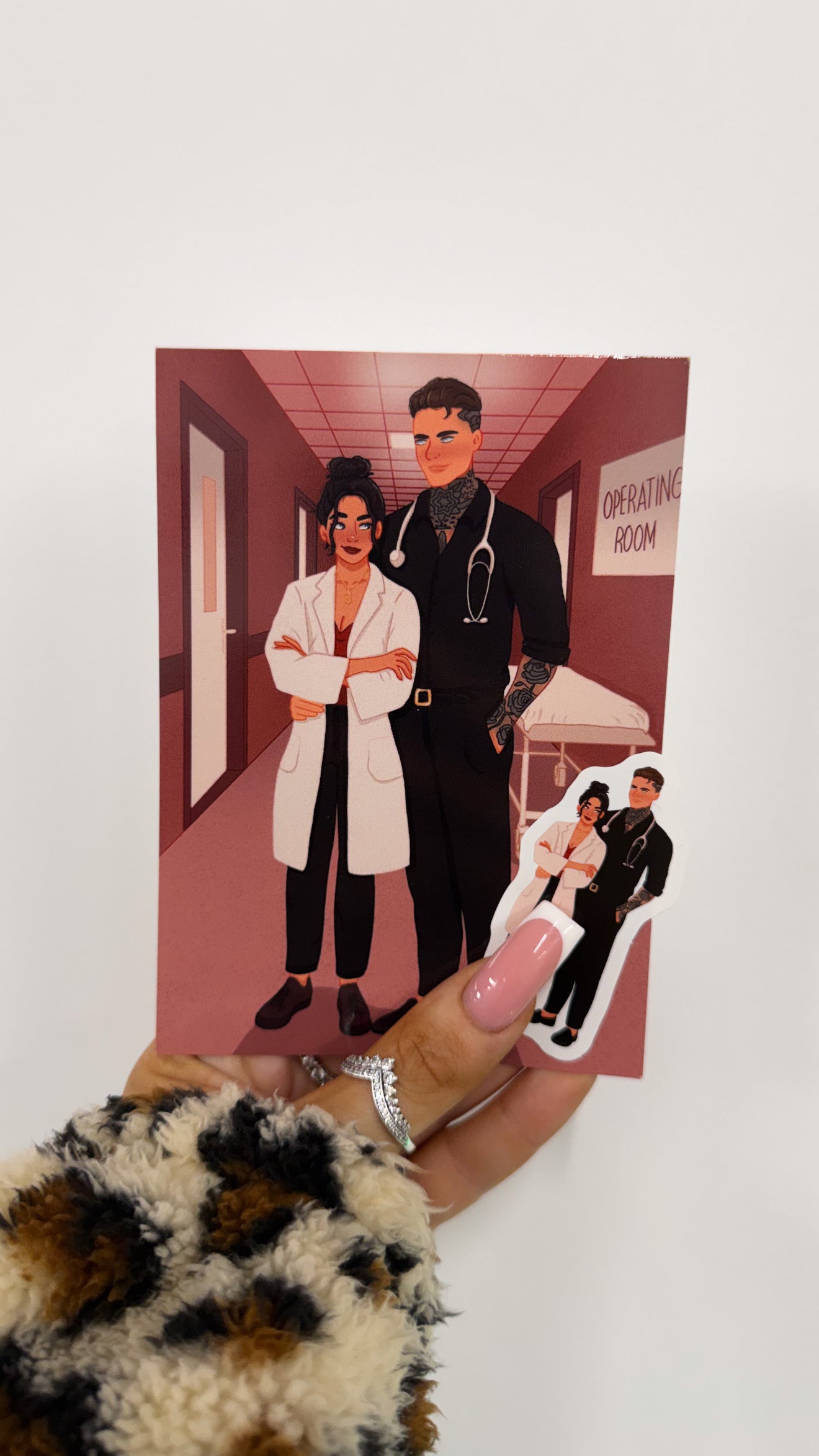 BENEATH THE BLAZE - Cartoon Art&Sticker Bundle