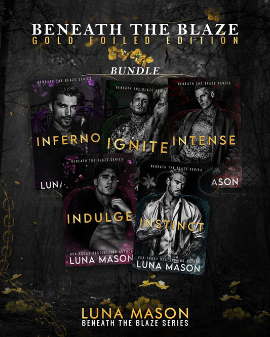 Beneath the Blaze - Full Five Book Bundle GOLD FOILED EDITION